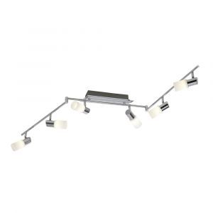 Szary spot sufitowy szklany, Morely, 4,5W, 3000K LED