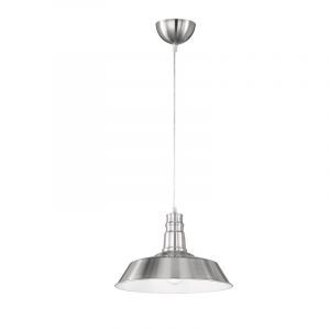 Niklowa lampa wisząca industrialna, Yanaisha