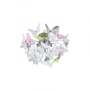 Chromowana lampa sufitowa dla dzieci design, Gedser
