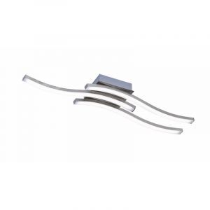 Niklowy plafon sufitowy design, Go, 5W, 3000K LED