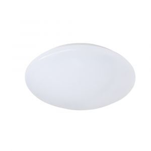 Biały plafon sufitowy plastikowy, Vanysia, 12W, 3000K LED, IP44