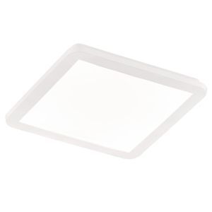 Biały plafon sufitowy nowoczesny, Gistrup, 18W, 3000K LED, IP44, ściemniana w 3 krokach