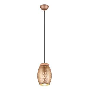Ciemnoszara lampa wisząca nowoczesna, Delana