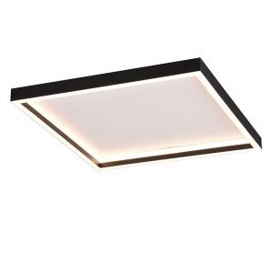 Czarny plafon sufitowy design, Gilbert, 20W, 3000K LED
