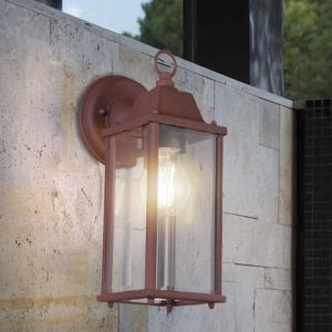 Rdzawa lampa zewnętrzna industrialna, Celeste, IP23