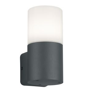 Antracytowa lampa zewnętrzna nowoczesna, Fjelso, IP44