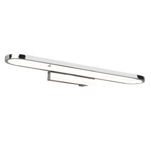 Chromowany kinkiet łazienkowy nowoczesny, Martin, 22W, 3000K LED, IP44