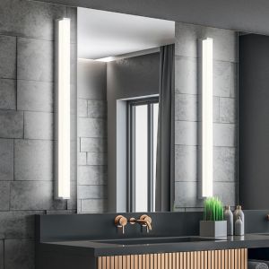 Chromowany kinkiet łazienkowy nowoczesny, Celesta, 12W, 3000K LED, IP44