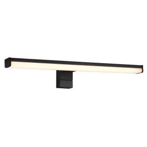Czarny kinkiet łazienkowy nowoczesny, Celal, 7,5W, 3000K LED, IP44