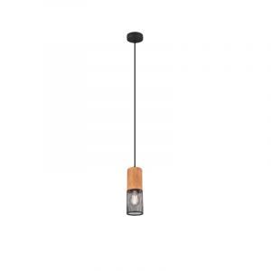 Czarna lampa wisząca vintage, Jessica