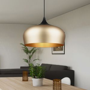 Mosiądz lampa wisząca nowoczesna, Kinga
