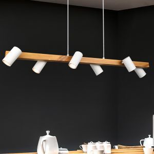 Biała lampa wisząca nowoczesna, Kaso