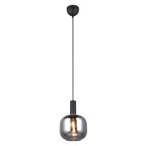 Szara lampa wisząca nad stół do jadalni design, Nurullah