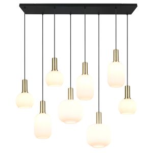 Biała lampa wisząca design, Nurullah