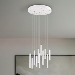 Biała lampa wisząca nowoczesna, Jessamy, 2,5W, 3000K LED