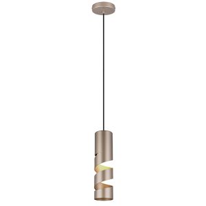 Brązowa lampa wisząca design, Marouan