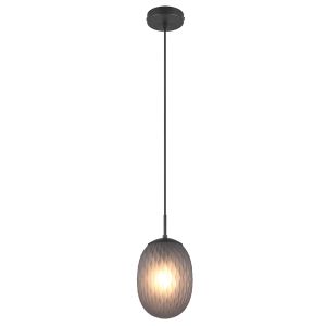 Szara lampa wisząca design, Danyal