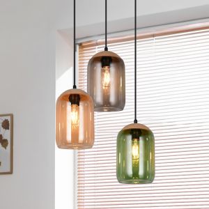 Wielokolorowa lampa wisząca design, Tasniem