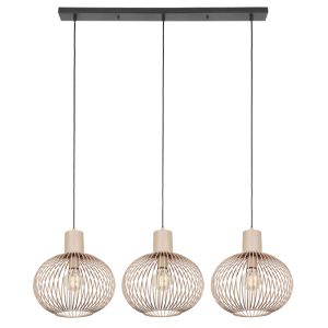 Beżowa lampa wisząca industrialna, Gjalt
