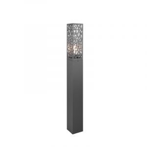 Antracytowa lampa zewnętrzna nowoczesna, Tobias, IP44