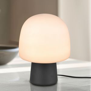 Czarna lampa stołowa nowoczesna, Marloek