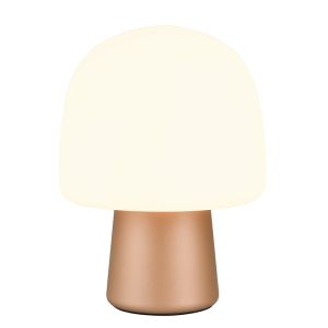 Brązowa lampa stołowa nowoczesna, Marloek