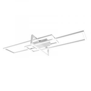 Biały plafon sufitowy nowoczesny, Hatun, 34W, 4000K LED