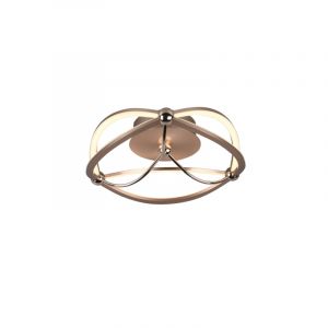 Mosiądz plafon sufitowy nowoczesny, Remy, 20W, 3000K LED