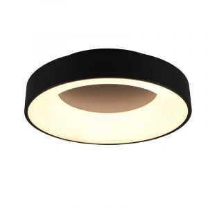 Czarny plafon sufitowy nowoczesny, Jered, 27W, 3000K LED