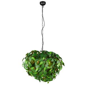 Zielona lampa wisząca nad stół do jadalni design, Urwa