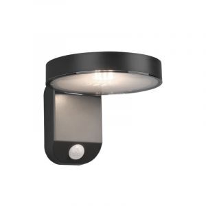 Antracytowy kinkiet zewnętrzny z czujnikiem ruchu nowoczesny, Sunny, 4,5W, 3000K LED, IP44