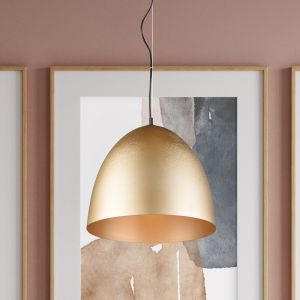 Mosiądz lampa wisząca półkula nowoczesna, Ingmar
