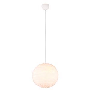 Beżowa lampa wisząca tkanina, Vijay