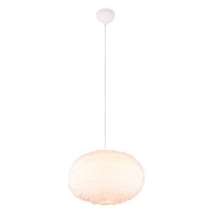 Beżowa lampa wisząca tkanina, Vijay