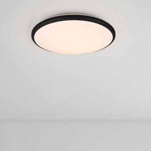 Czarny plafon sufitowy nowoczesny, Celine, 20,5W, 3000K LED