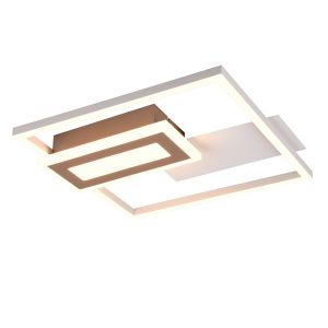 Szary plafon sufitowy design, Shun, 22W, 3000K LED