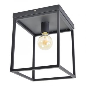 Industrialna lampa sufitowa czarna, Redox