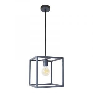 Industrialna lampa wisząca szara, Redox