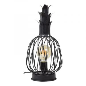 Industrialna lampa stołowa czarna, Keri