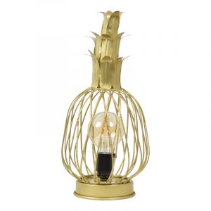 Industrialna lampa stołowa złota, Keri