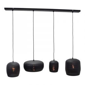 Industrialna lampa wisząca czarna, Kasim