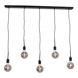 Industrialna lampa wisząca czarna, Bolb