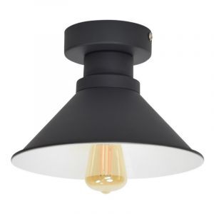 Industrialna lampa sufitowa czarna, Locker