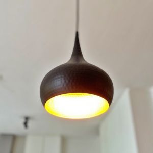Industrialna lampa wisząca czarna, Fayk
