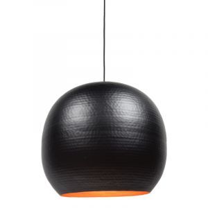 Industrialna lampa wisząca czarna, Fawwaz