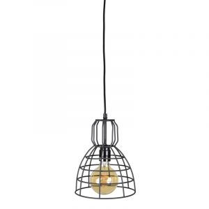 Industrialna lampa wisząca czarna, Dexter