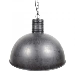 Industrialna lampa wisząca półkula czarna, Fejay
