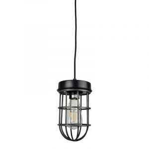 Industrialna lampa wisząca czarna, Nova