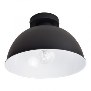 Industrialna lampa sufitowa czarna, Redon