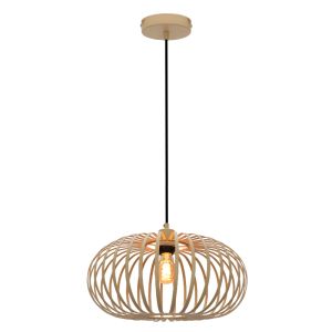 Industrialna lampa wisząca beżowa, Lieve